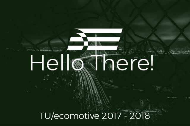 TU/ecomotive Team 2017 – 2018